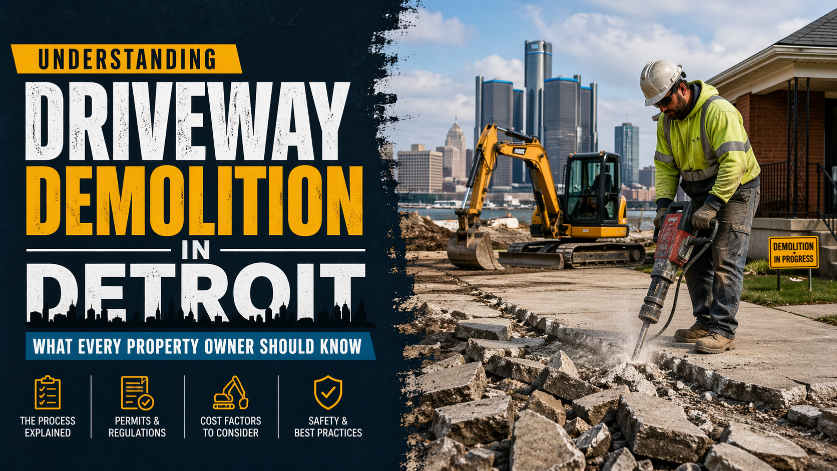 Understanding Driveway Demolition in Detroit: What Every Property Owner Should Know